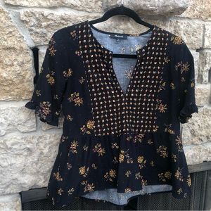 Madewell corduroy top